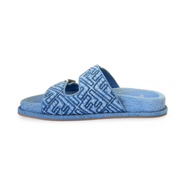 Fendi Women's Feel Denim Slides - Size 37 - Image 6