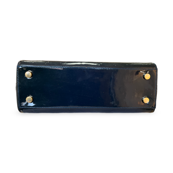 Louis Vuitton Bleu Nuit Monogram Vernis Brea MM Bag - Image 5