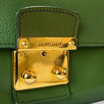 Miu Miu Green Calfskin Shoulder Bag - Image 6