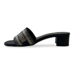 Dior Embroidered Logo Dway Mule Slide 36.5 - Image 4