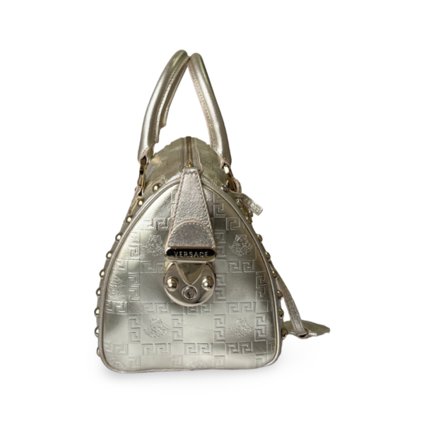 Versace Medusa Gold Boston Bag - Image 2