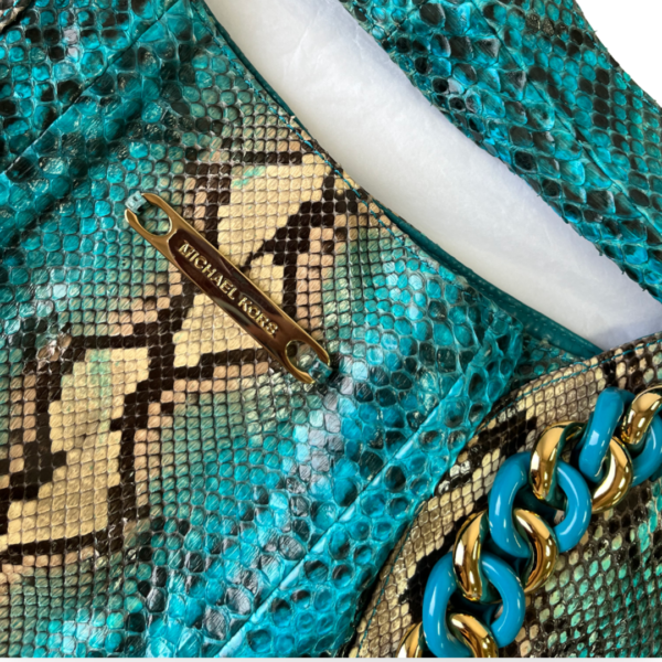 Michael Kors Python ID Chain Hobo - Image 2