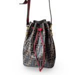Fendi Tricolor Zucca Mon Tresor Grande Bucket Bag - Image 4