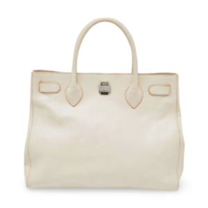 Furla Beige Full Leather Tote Bag