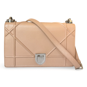 Christian Dior Beige Medium Diorama Shoulder Bag