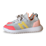Hermès Crew Lace-Up Sneakers in Storm Grey Size 38.5 - Image 2