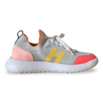 Hermès Crew Lace-Up Sneakers in Storm Grey Size 38.5 - Image 5