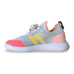 Hermès Crew Lace-Up Sneakers in Storm Grey Size 38.5 - Image 4