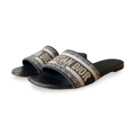 Christian Dior Deep Blue Dway Slide Size 39