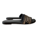 Christian Dior Deep Blue Dway Slide Size 39 - Image 3