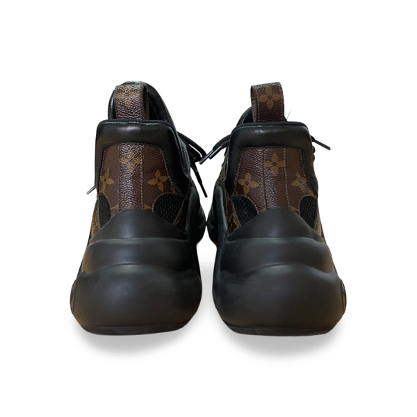 Louis Vuitton Archlight Sneakers in Denim Noir Size 37.5 - Image 6