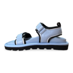 Louis Vuitton Calfskin Pool Pillow Flat Comfort Sandals in Blue Size 38 - Image 4