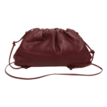 Bottega Veneta Bordeaux Leather Mini The Pouch Bag