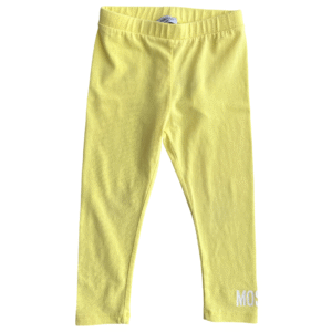 Moschino Baby Yellow Leggings – Size 18–24 Months (86 cm)