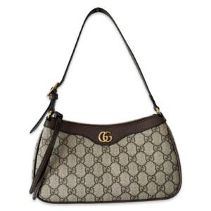 Gucci Ophidia Small GG Supreme Shoulder Bag – Beige & Brown