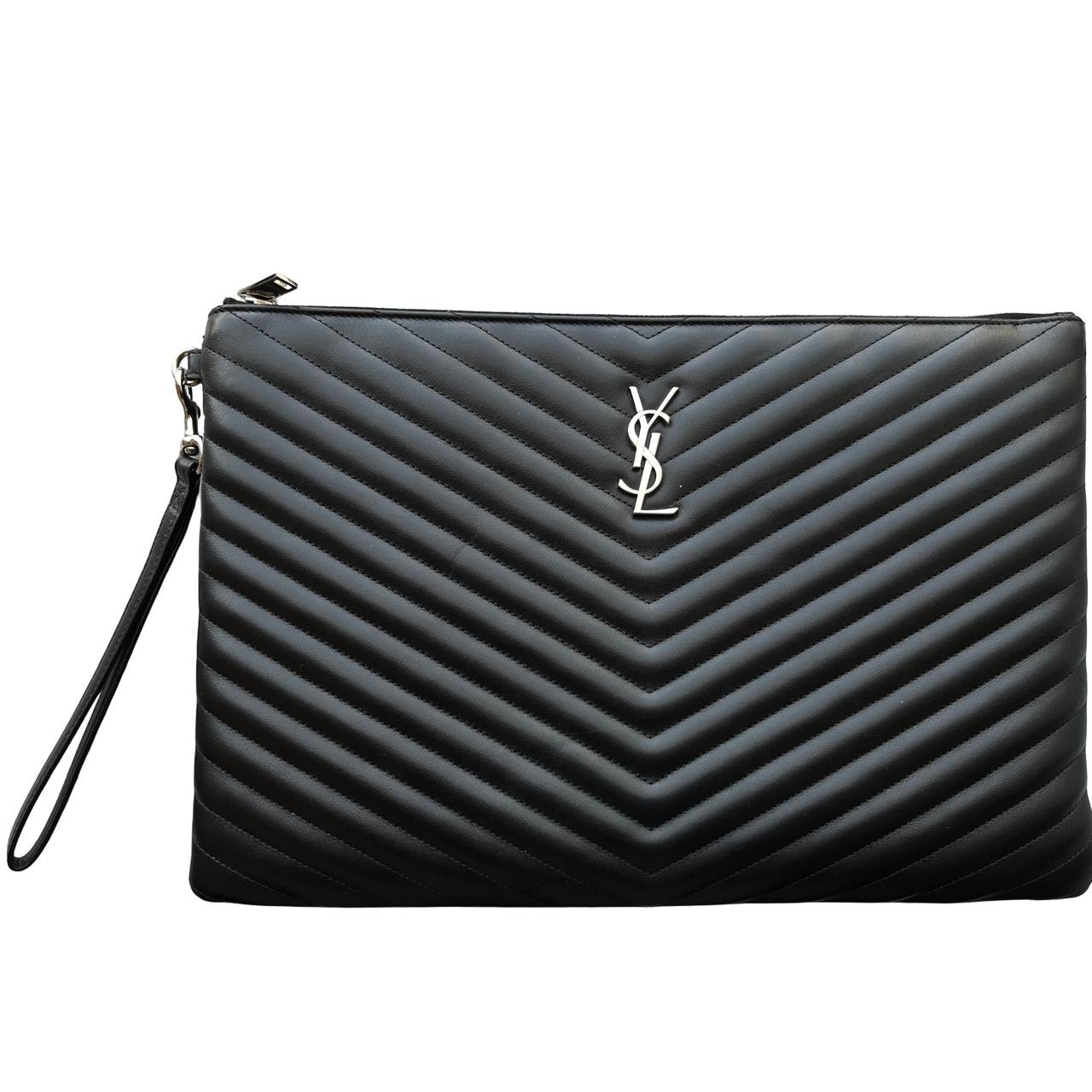 WhatsApp Image 2025-06-20 at 21.59.29 (7) Saint Laurent Cassandre Matelassé Document Holder - Image 1