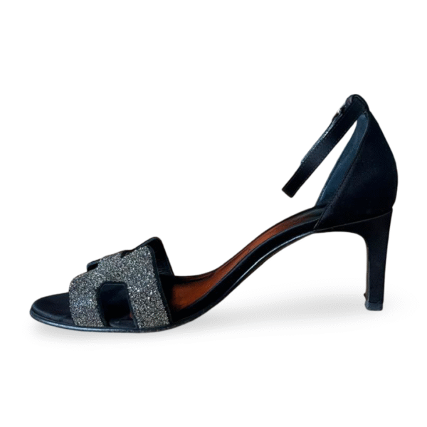Hermès Première 70 Sandal in Noir – Size 38.5 - Image 2