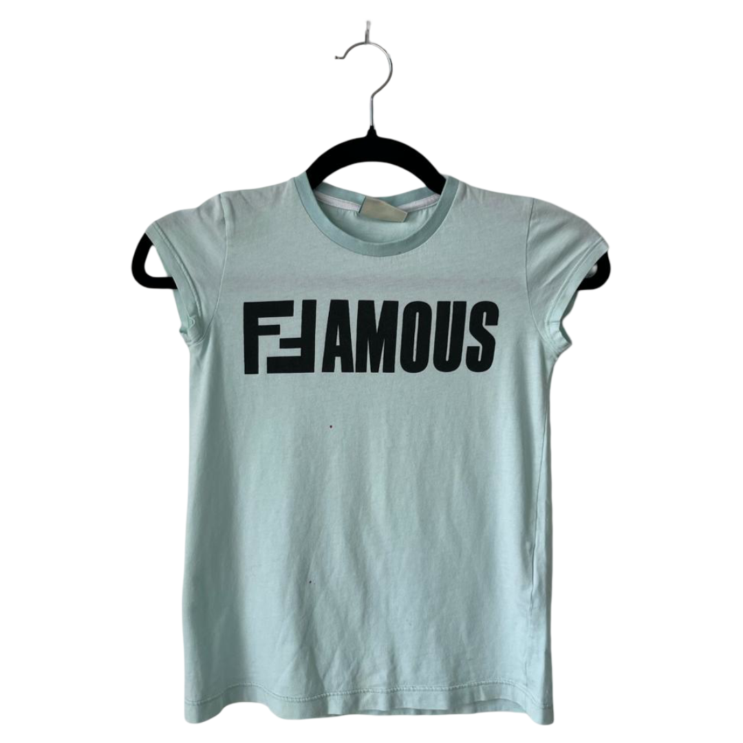 FENDI FFAMOUS Sleeveless T-Shirt – Kids Size 8A