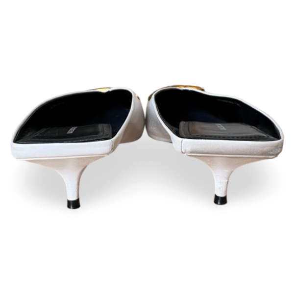 Balenciaga Square Knife BB 40 Mules in Soft Nappa – Size 39 - Image 6