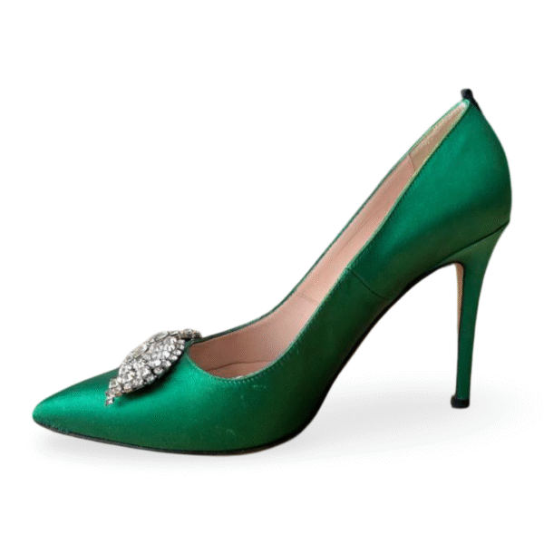 Sarah Jessica Parker Emerald Green Tempest Pumps – Size 38.5 - Image 4