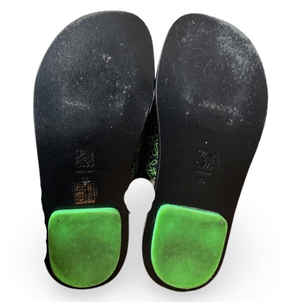 LOEWE Anagram Logo Jacquard Slides – Size 36 - Image 7