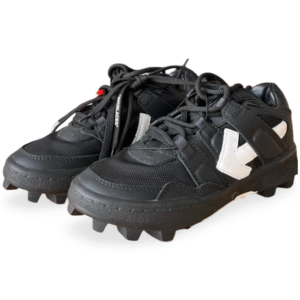 Off-White Black Leather Mountain Cleats Sneakers – Size 36