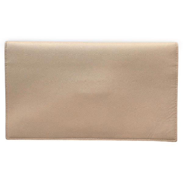 Saint Laurent Uptown Pouch Medium – Beige - Image 2