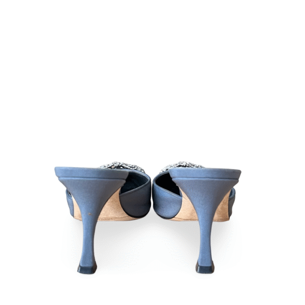 Manolo Blahnik Maysale Jewel Mules – Size 38 - Image 5