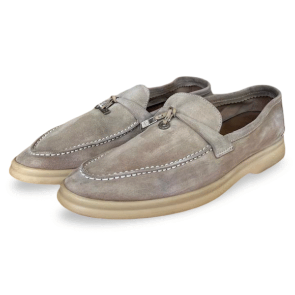 Loro Piana Summer Charms Walk Slip-On Loafers – Size 41