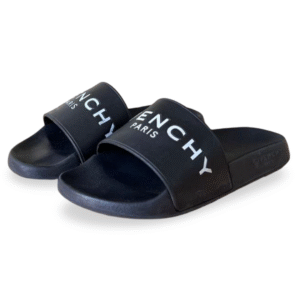 Givenchy Logo Pool Slide Sandals – Size 38