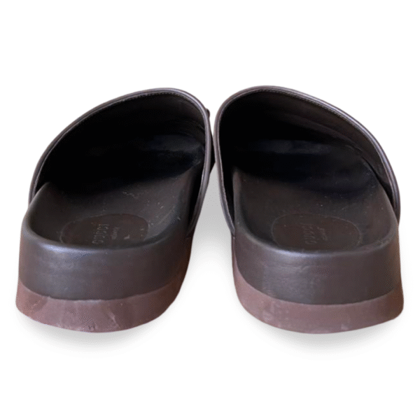 Gucci GG Supreme Canvas Horsebit Slippers – Size 42 - Image 6