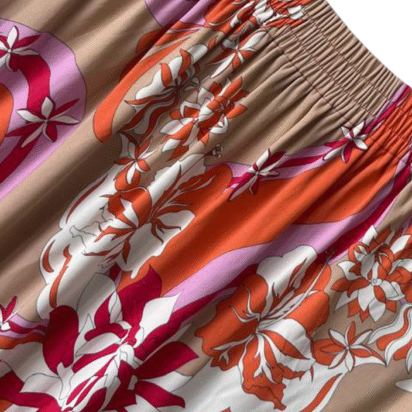 Emilio Pucci Fuchsia-Pink Printed Skirt – Size 34 - Image 2