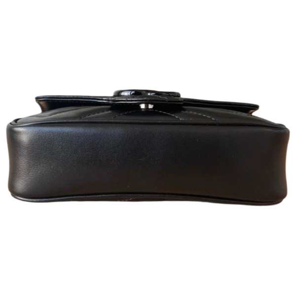 Gucci GG Marmont Mini Shoulder Bag – Black - Image 6