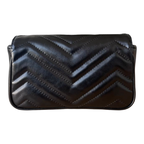 Gucci GG Marmont Mini Shoulder Bag – Black - Image 3