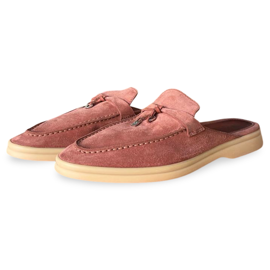 WhatsApp Image 2025-10-03 at 11.20.16_0236b862 Loro Piana Babouche Charms Walk Loafer Orange Flame – Size 38 - Image 1