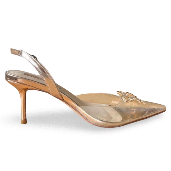 Nicoli Fosette Crystal-Embellished Pumps – Size 37 - Image 5