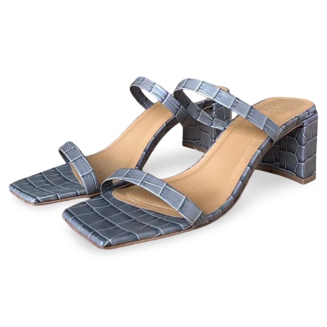 By Far Tanya Sandals Grey – Size 38