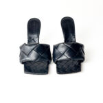 Bottega Veneta Black Lido Mule Sandals – Size 36 - Image 6