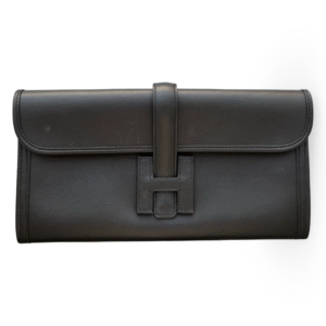 Hermès Pochette Jige Élan 29 Veau Swift Noir