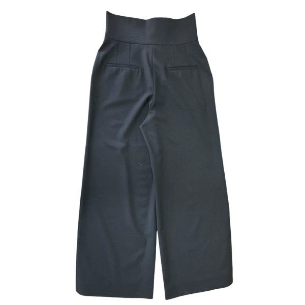 Dolce & Gabbana Stretch Wool High-Waist Trousers Black – Size 40 - Image 2