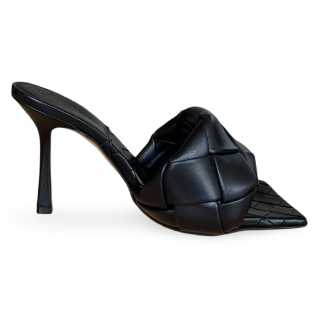 Bottega Veneta Black Lido Mule Sandals – Size 36 6 Bottega Veneta Black Lido Mule Sandals – Size 36 - Image 6