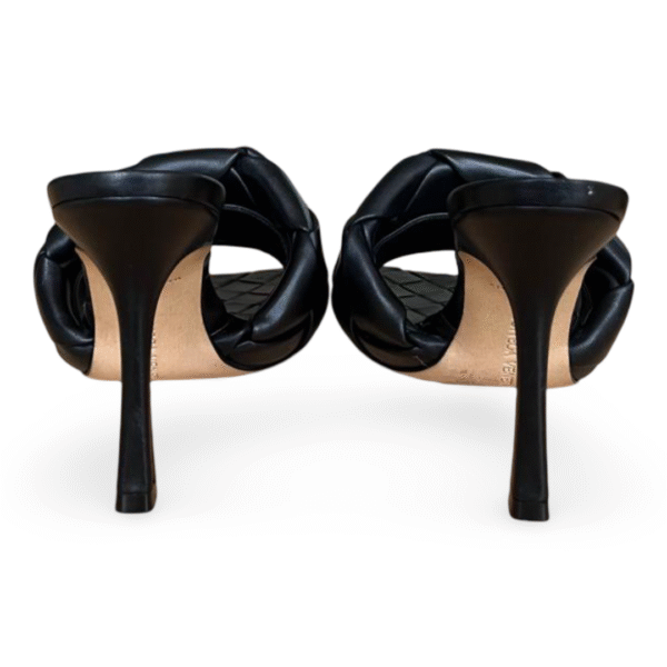 Bottega Veneta Black Lido Mule Sandals – Size 36 - Image 7