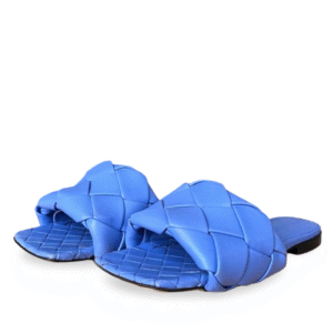 Bottega Veneta Wisteria Intrecciato Lido Flat Sandals – Size 36.5