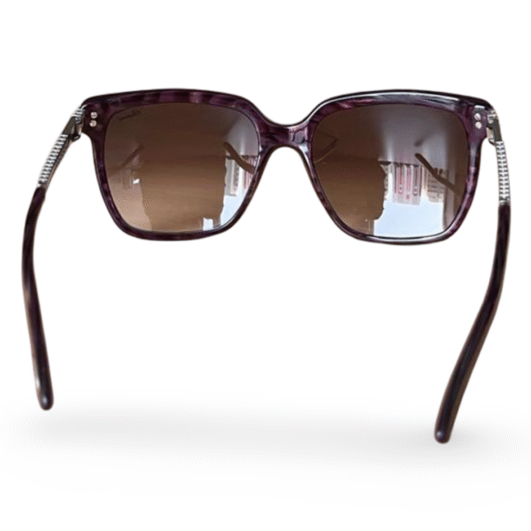 Chopard Purple Rectangular Sunglasses – Model SCH208S-0VAA-56 - Image 4