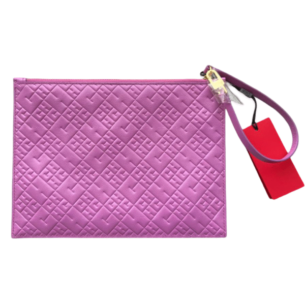 Carolina Herrera CH Editors Continental Medium Pouch — Purple - Image 2