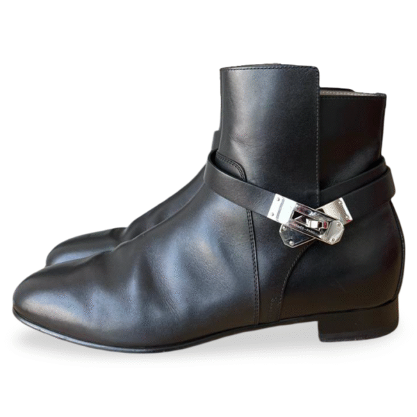 Hermès Neo Kelly Boots – Noir, Size 40.5 - Image 2