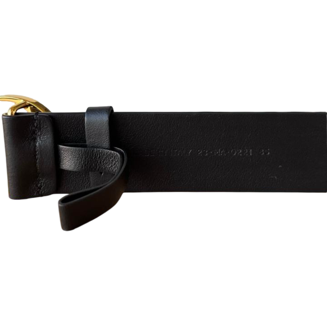 Dior 30 Montaigne Belt – Black Smooth Calfskin - Image 4