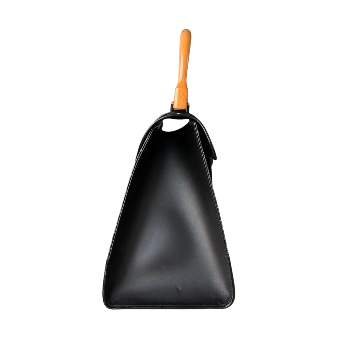 Goyard Saigon GM Top Handle Bag – Black - Image 4