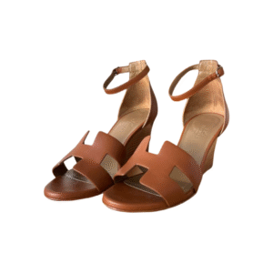 Hermès Brown Legend Sandals – Size 37.5