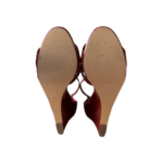 Hermès Rouge H Legend Sandals – Size 37.5 - Image 7